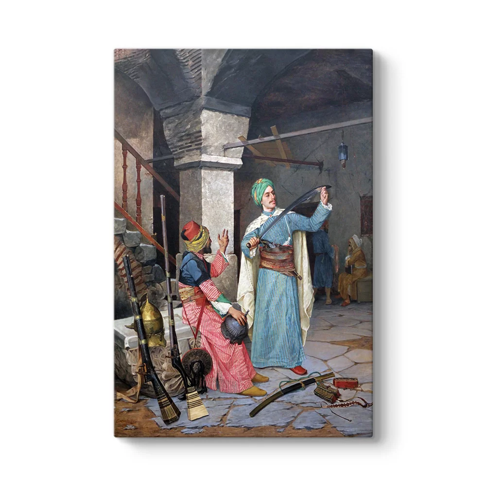 Osman Hamdi Bey - Silah Taciri Tablosu - Model 2